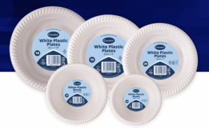 New Product Launch: Retail-Packed Reusable Plastic Plates & Bowls!
