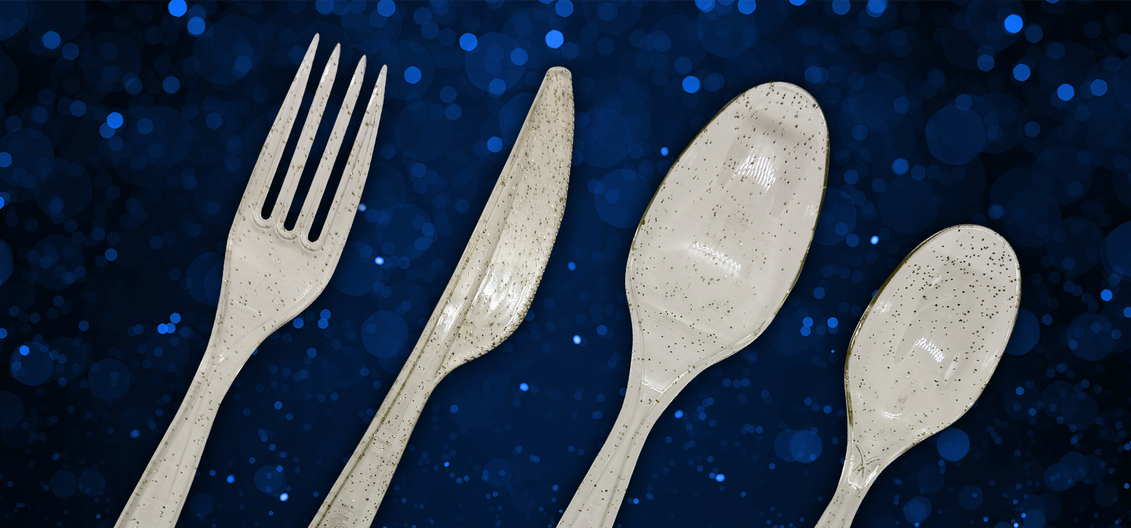 New Glitter Cutlery